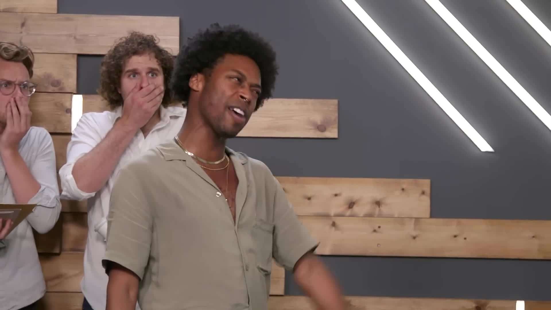 Keith Leak Jr. during a collaborative post with other YouTubers