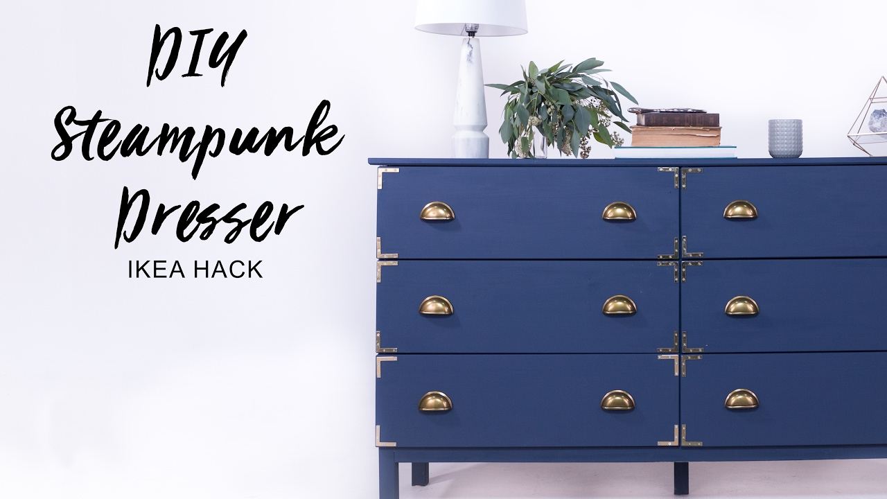 DIY Steampunk Dresser IKEA Hack: A Creative and Unique Furniture Transformation