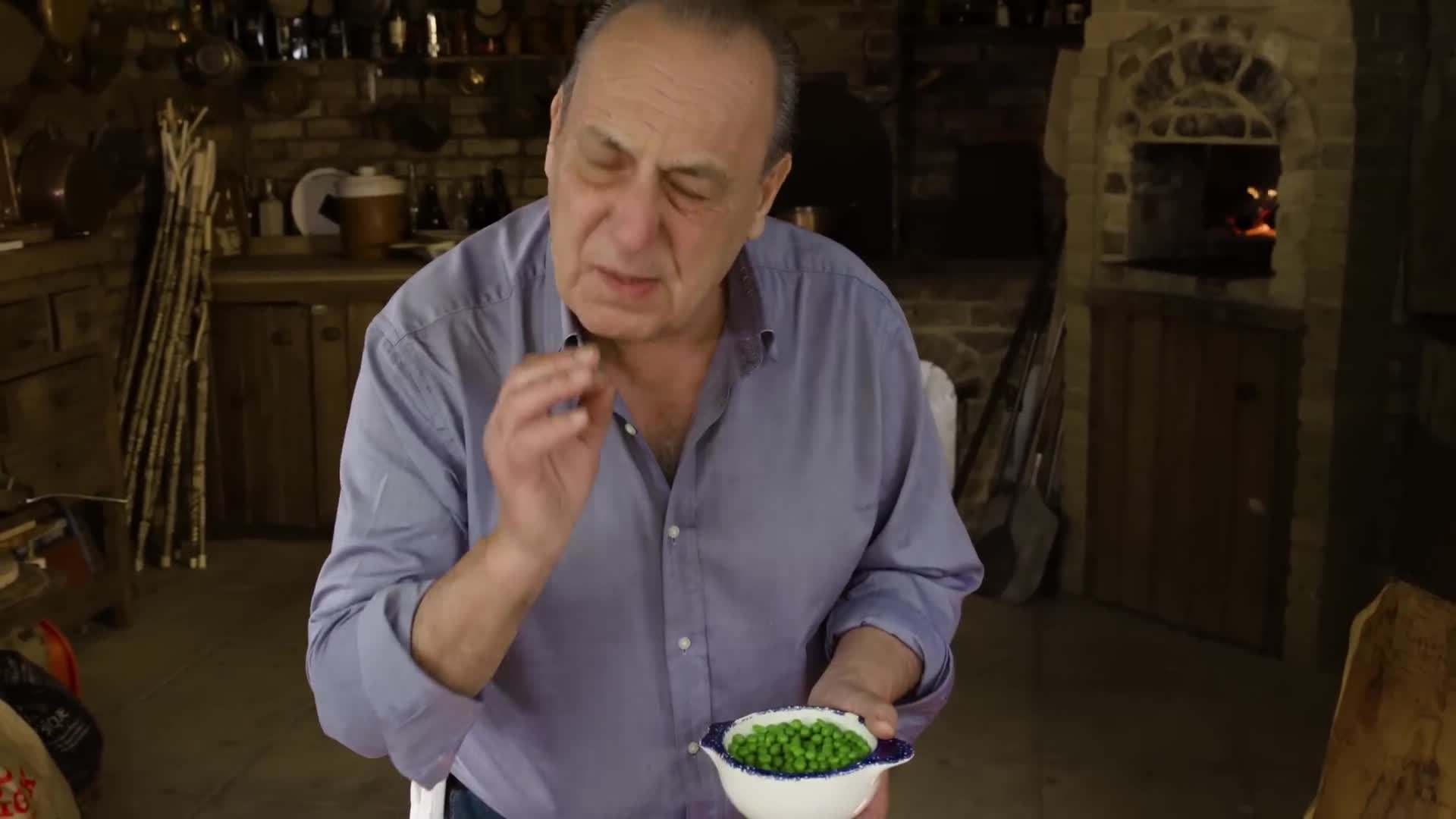 Crispy panfried pancetta