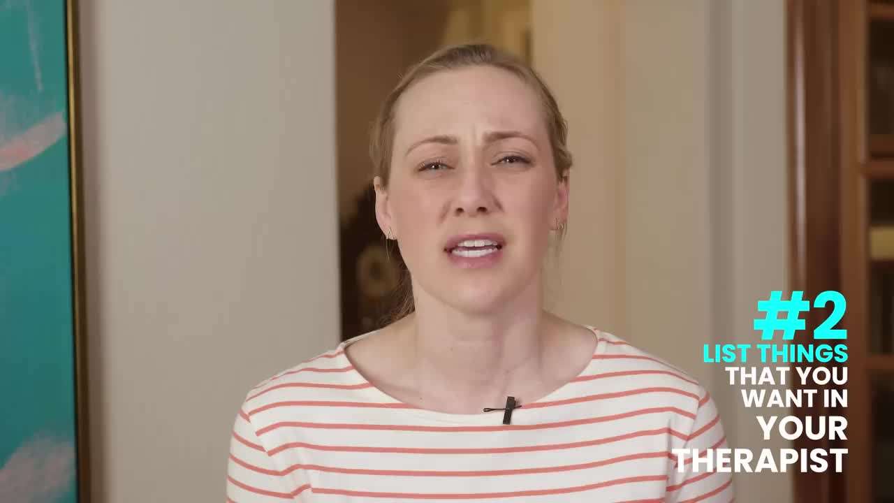 Illustration of a person having a conversation with a therapist with keywords 'therapist-client interaction'