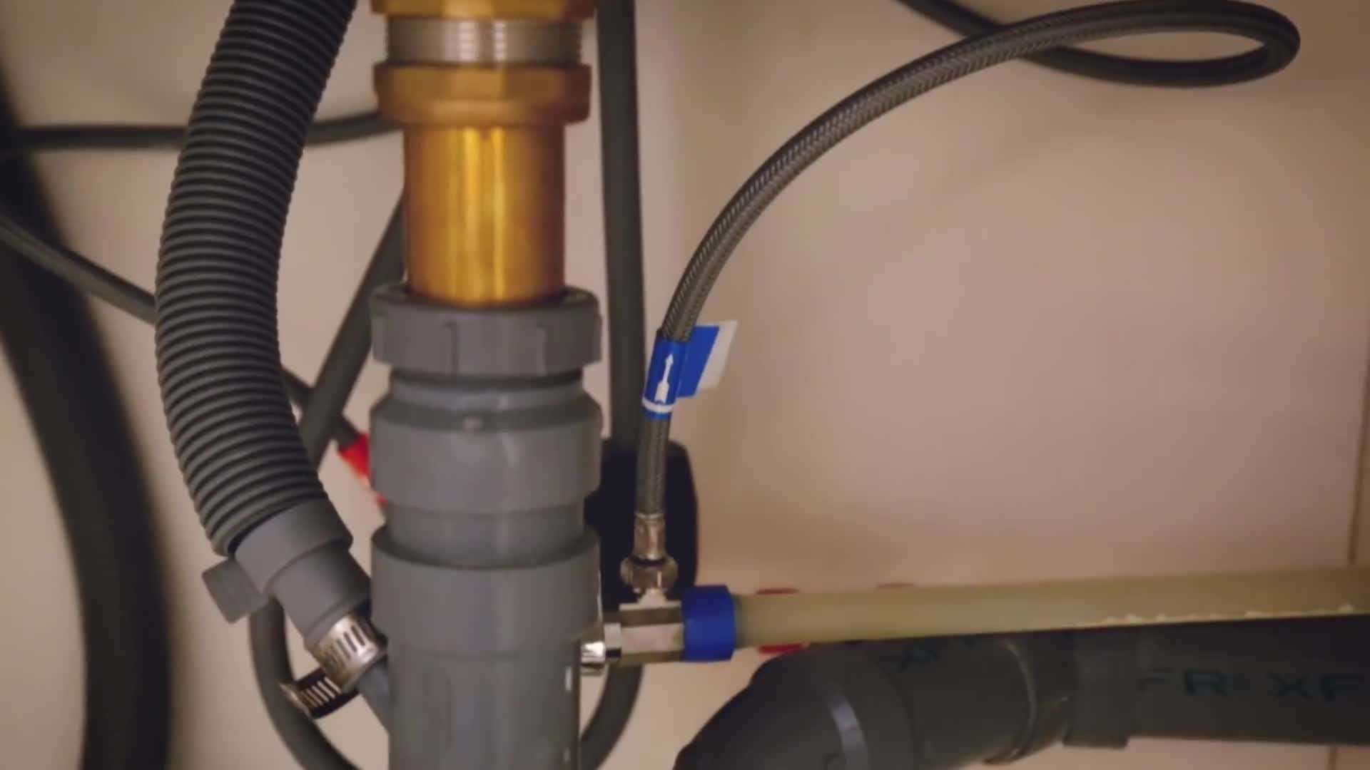 Boiling water and essential oils for sink maintenance