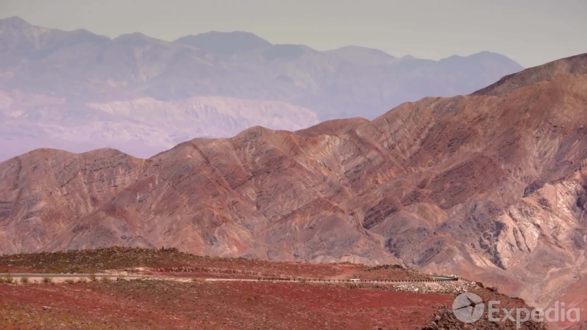 Zabriskie Point - Witness breathtaking sunsets over the badlands