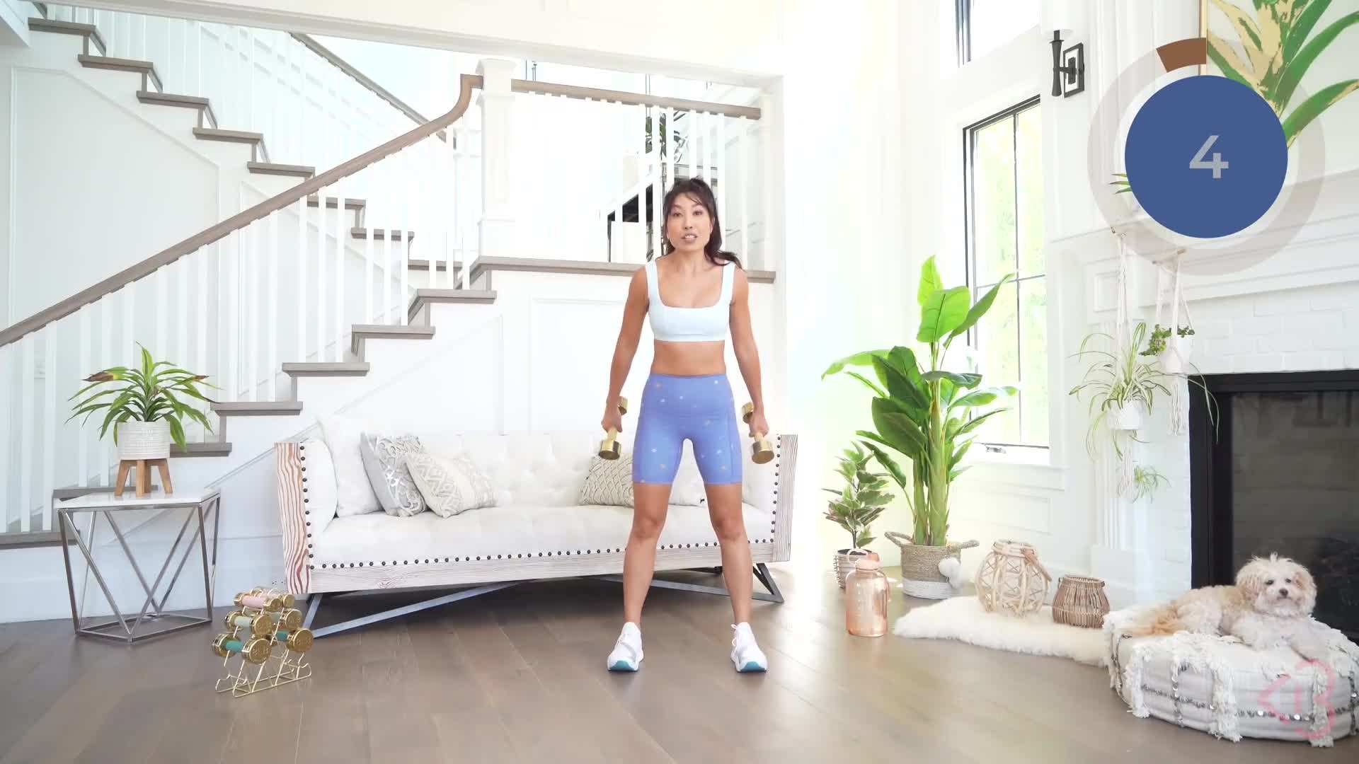 Low-impact cardio sculpt workout
