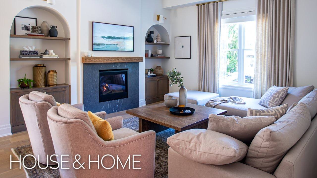 Makeover: Warm Modern Open-Concept Home - A Serene and Stylish Transformation