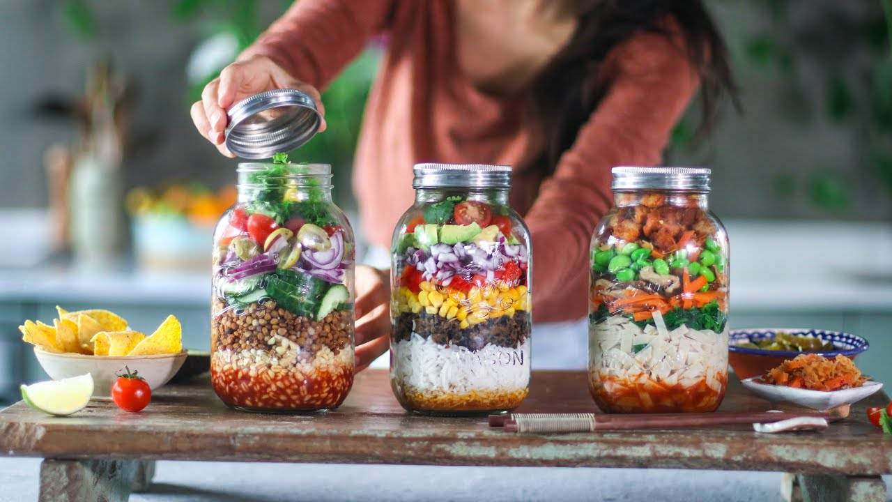 Delicious and Convenient Vegan Meal Prep: Meals in a Jar