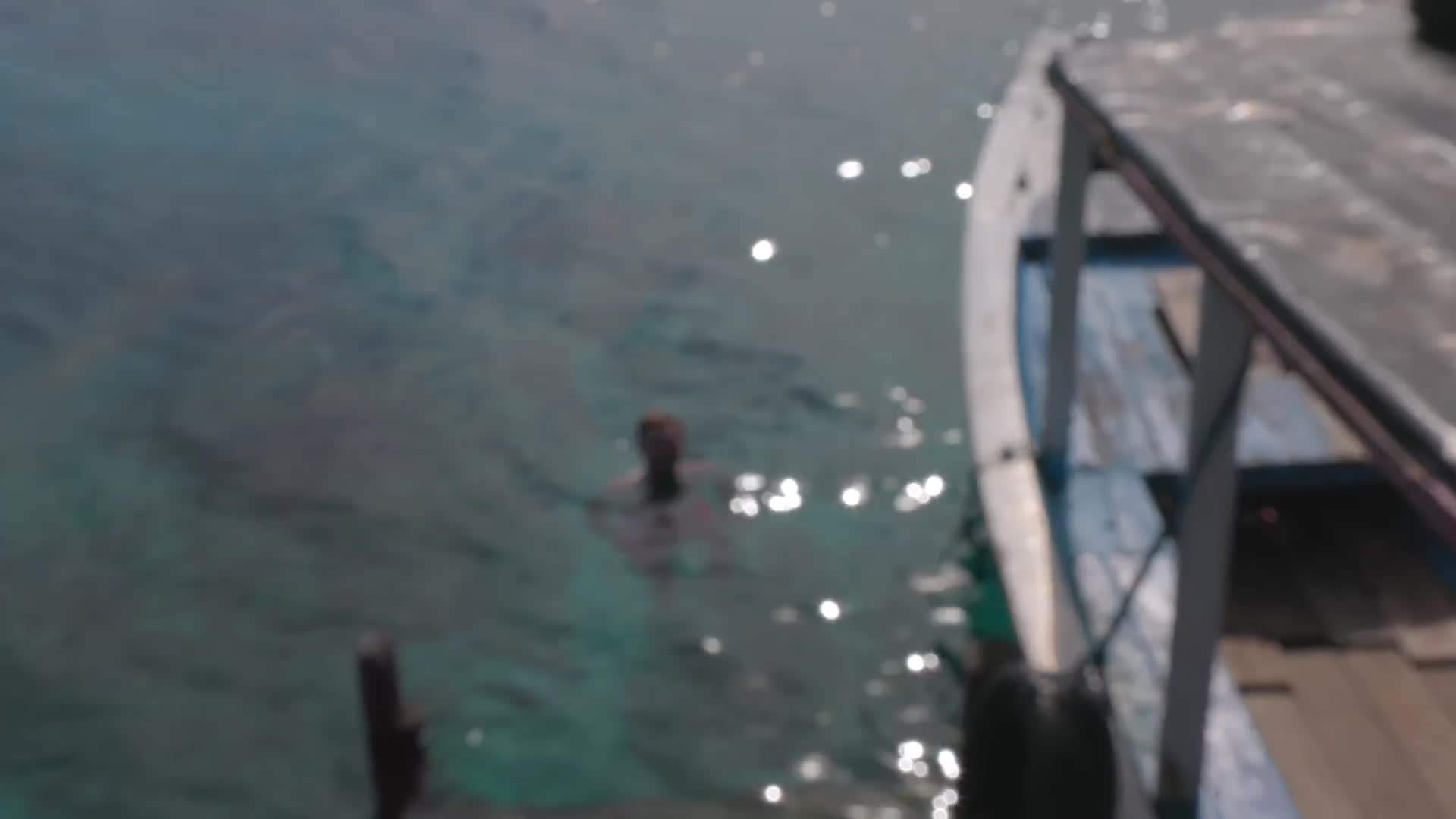 Spectacular view of the secluded beach in West Bali National Park