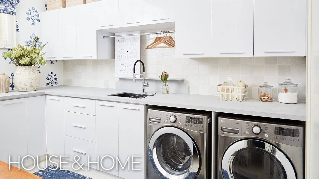 Bright & Organized Laundry Room Makeover: Transform Your Laundry Space with Style and Functionality