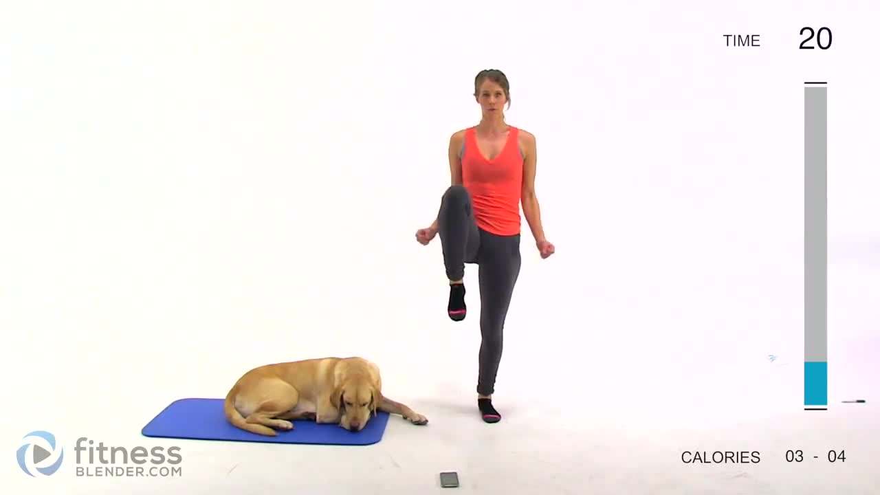 High knees strengthen your lower body