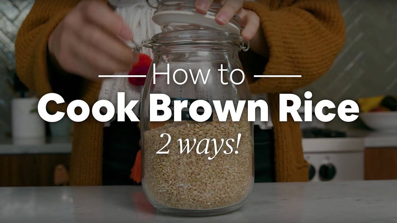How to Cook Brown Rice: A Step-by-Step Guide by Minimalist Baker