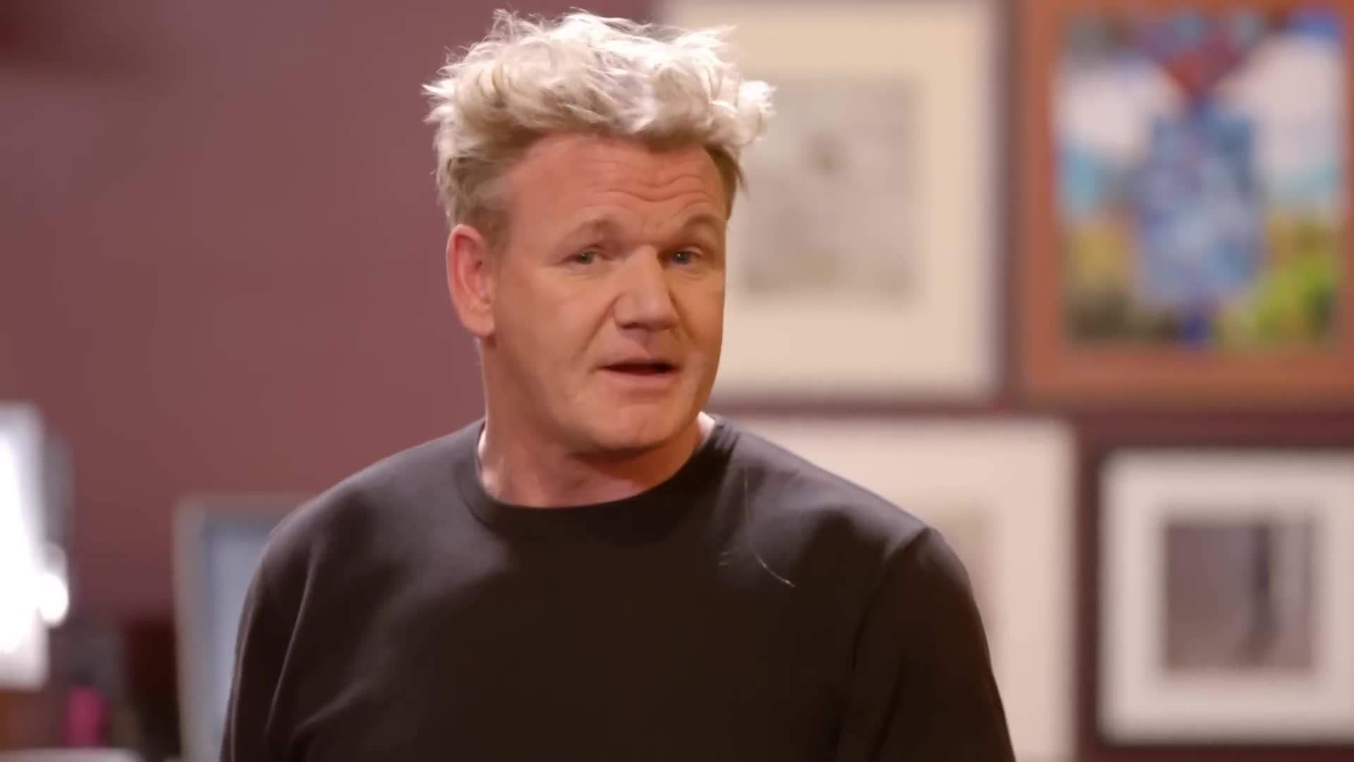Gordon Ramsay goes undercover in a chef disguise