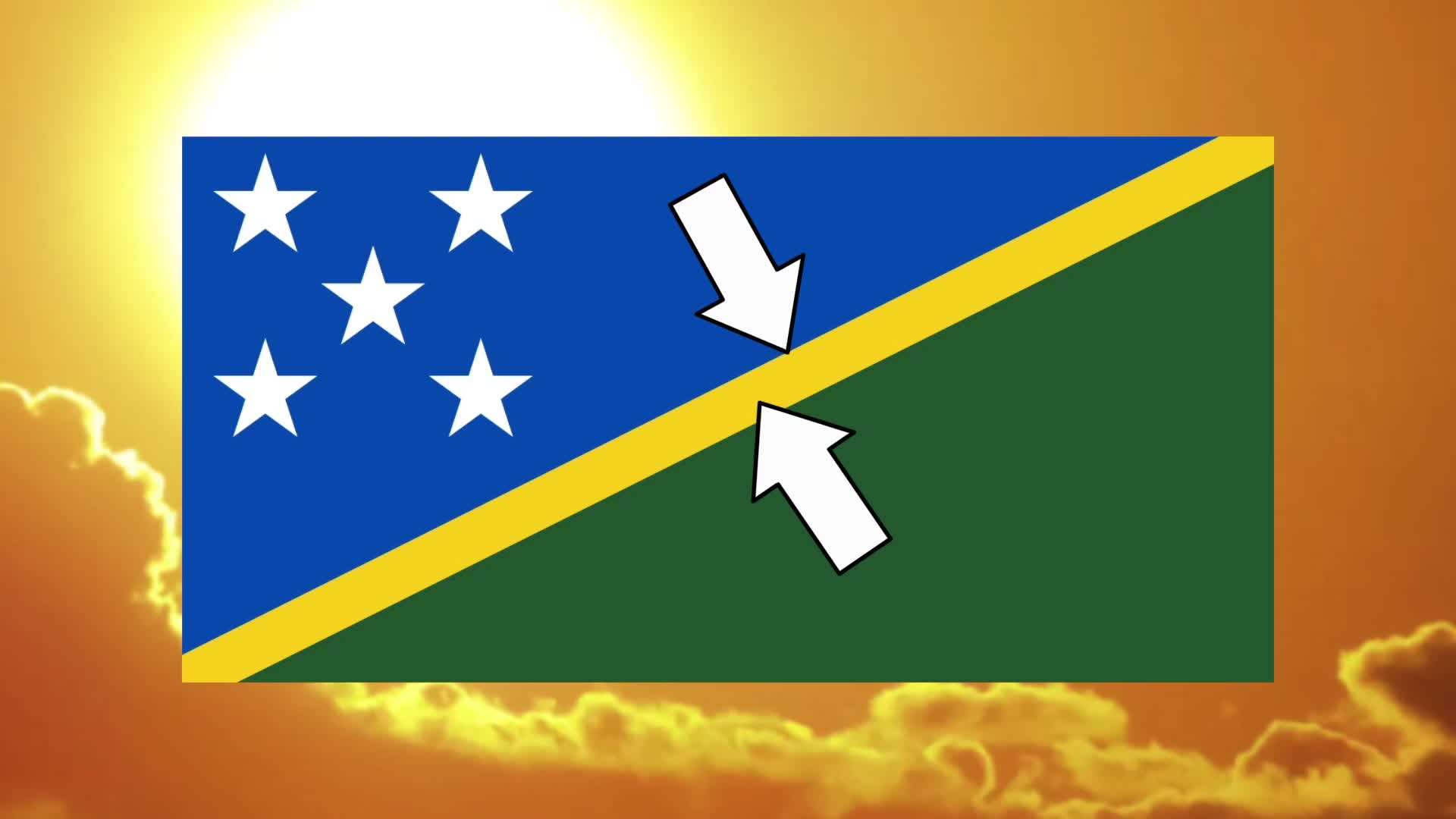 Crystal-clear turquoise waters of the Solomon Islands