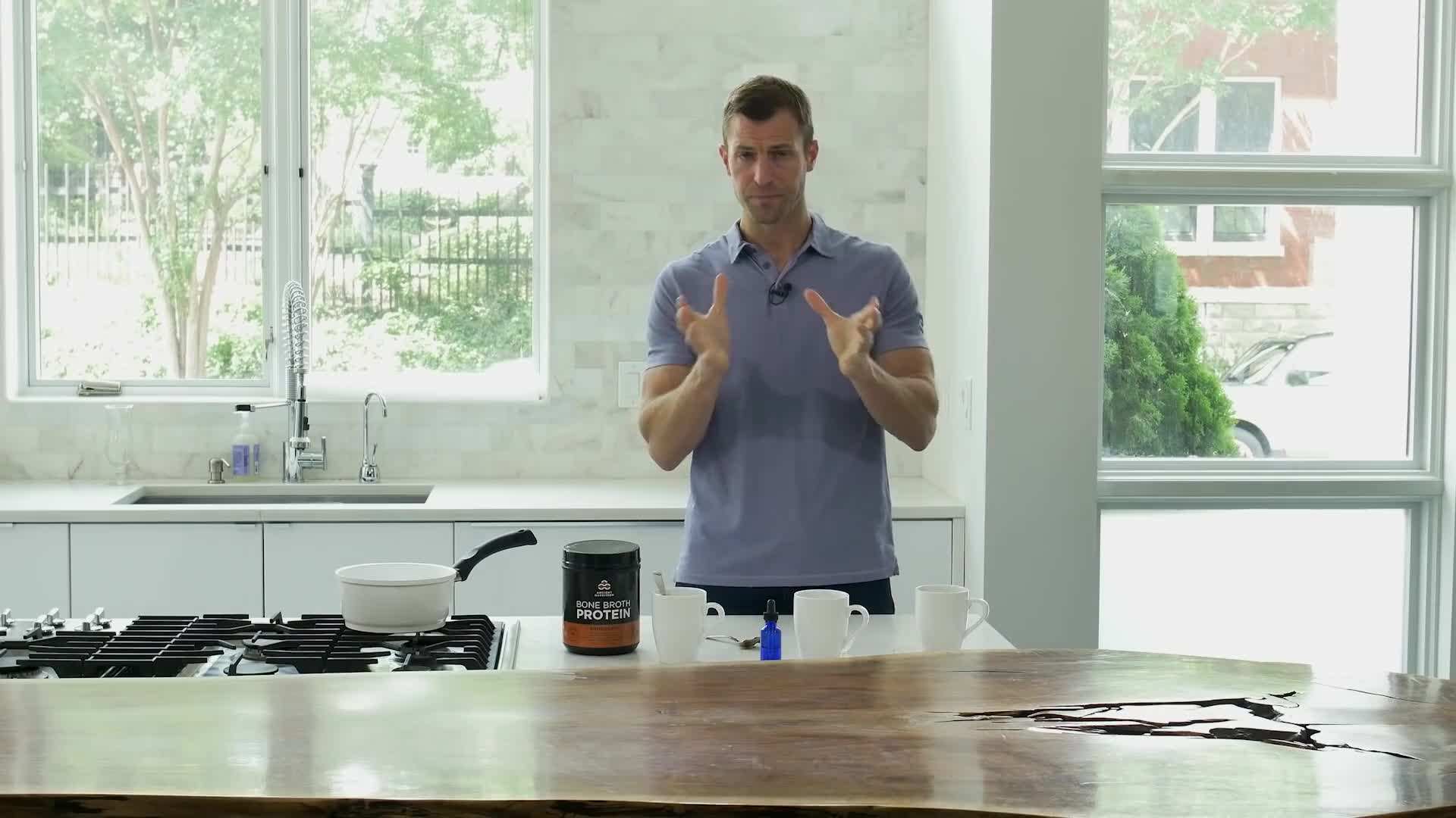 Energizing Hot Chocolate in a Mug