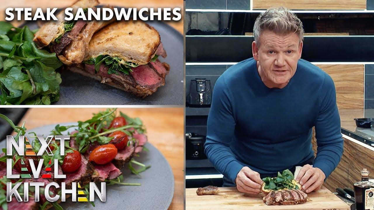 Gordon Ramsay's Next Level Steak Sandwich: A Mouth-Watering Recipe