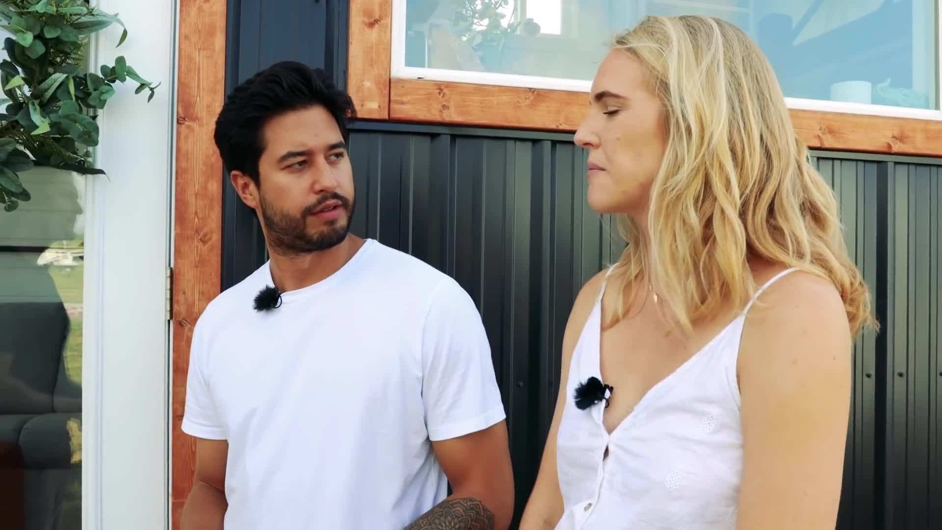 Exterior of the stunning tiny house