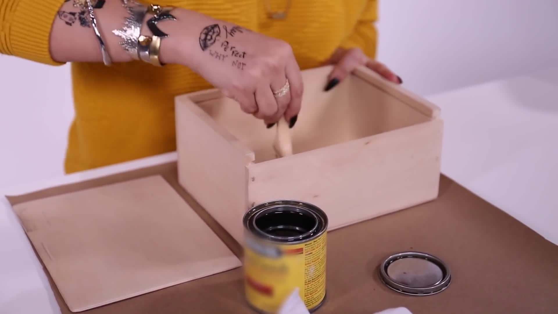 Arranging Photos in the Gift Box