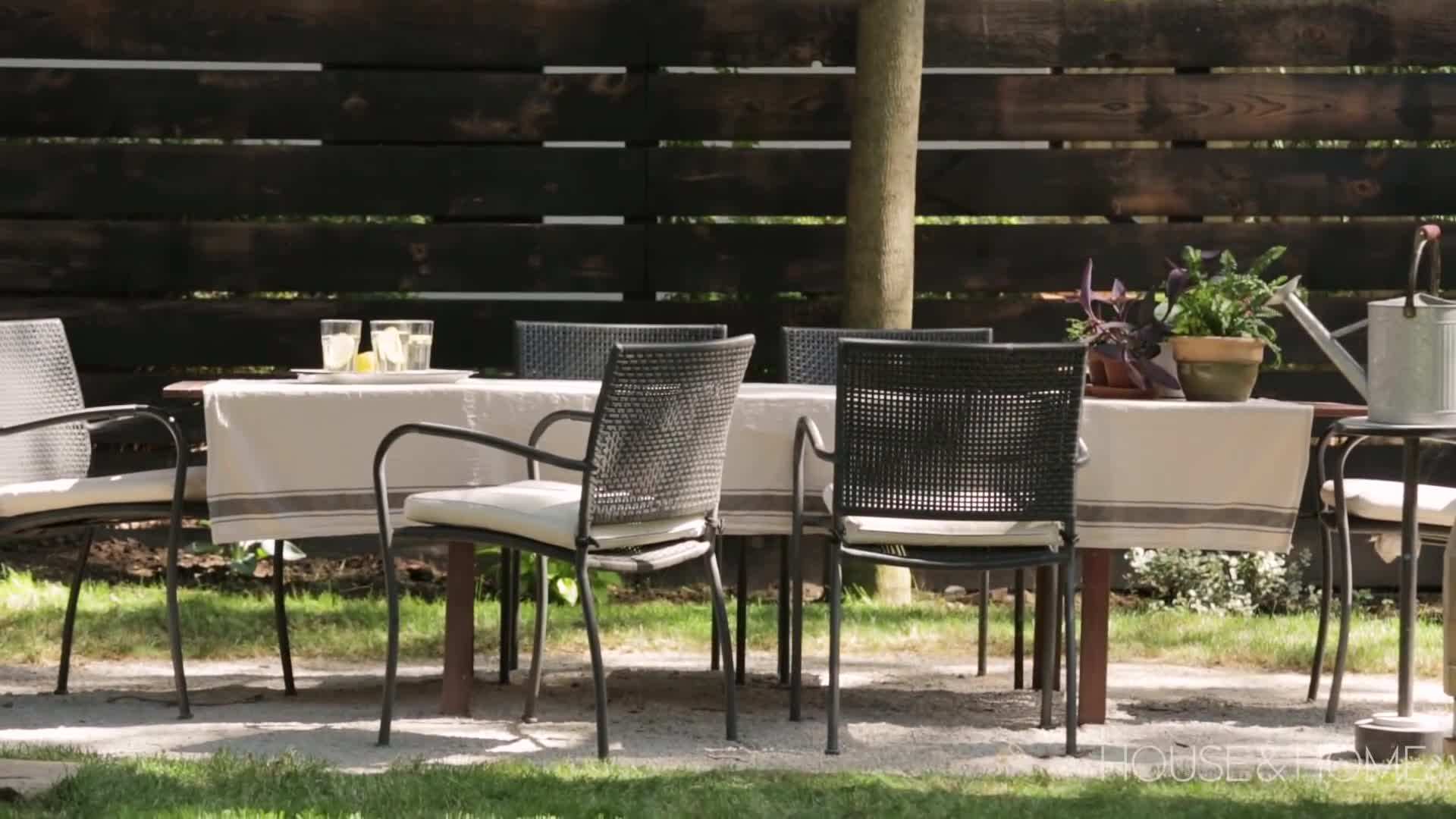 Rustic wooden furniture and vintage decor pieces