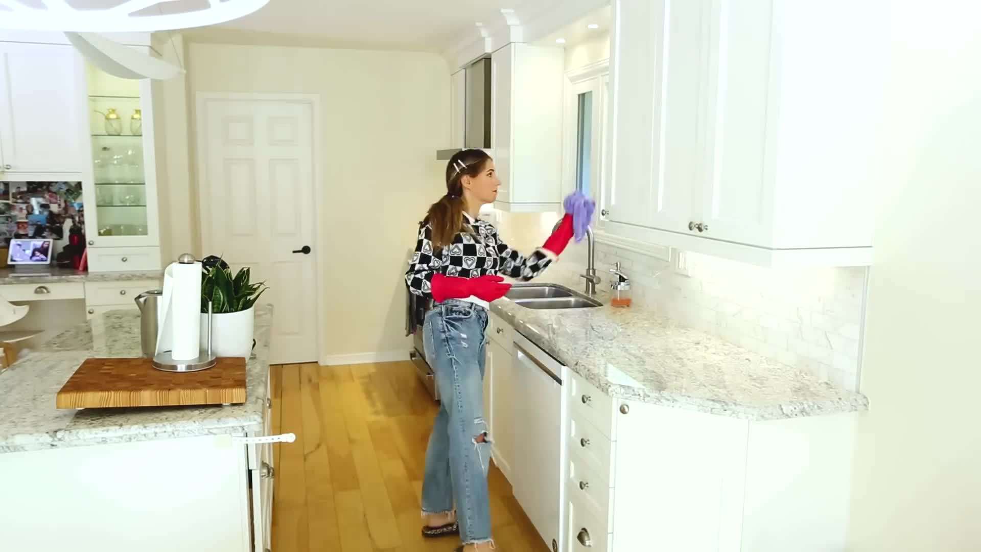 Clean the refrigerator shelves and drawers with warm soapy water