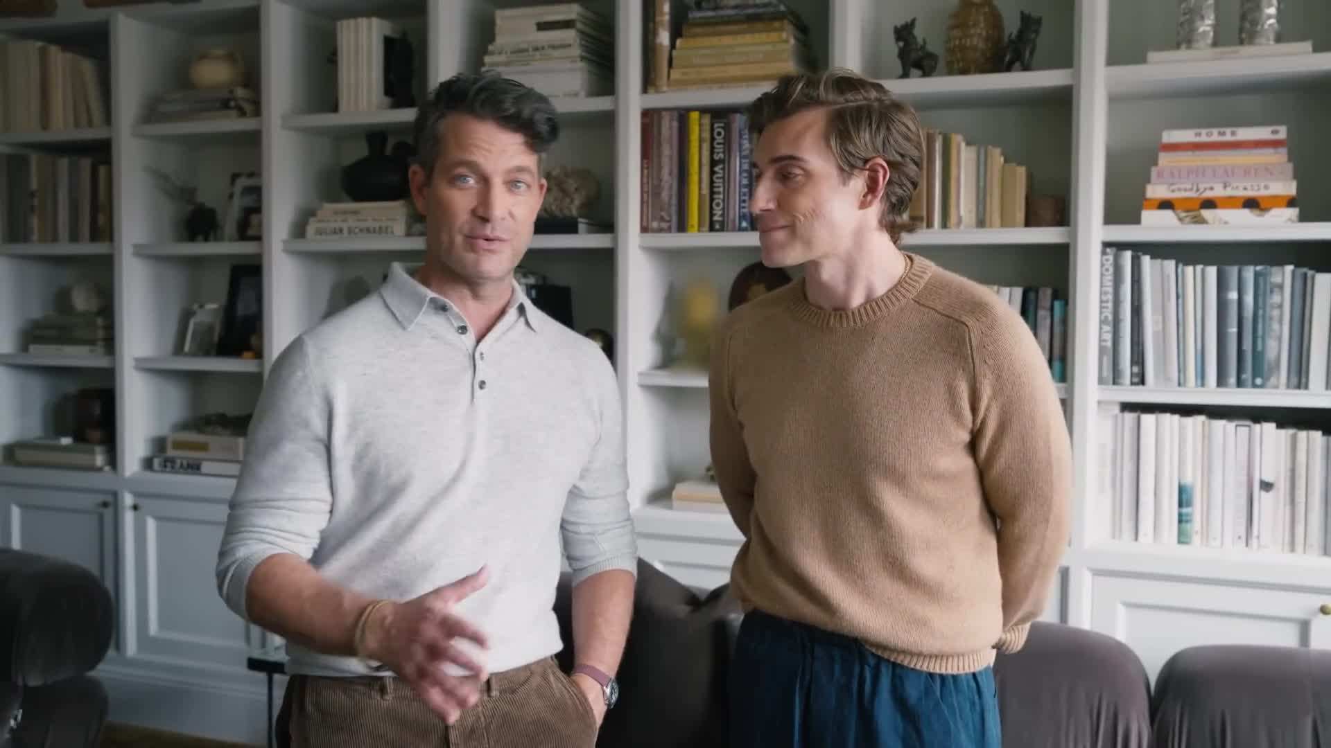 Carefully selected furniture pieces complement the overall design.