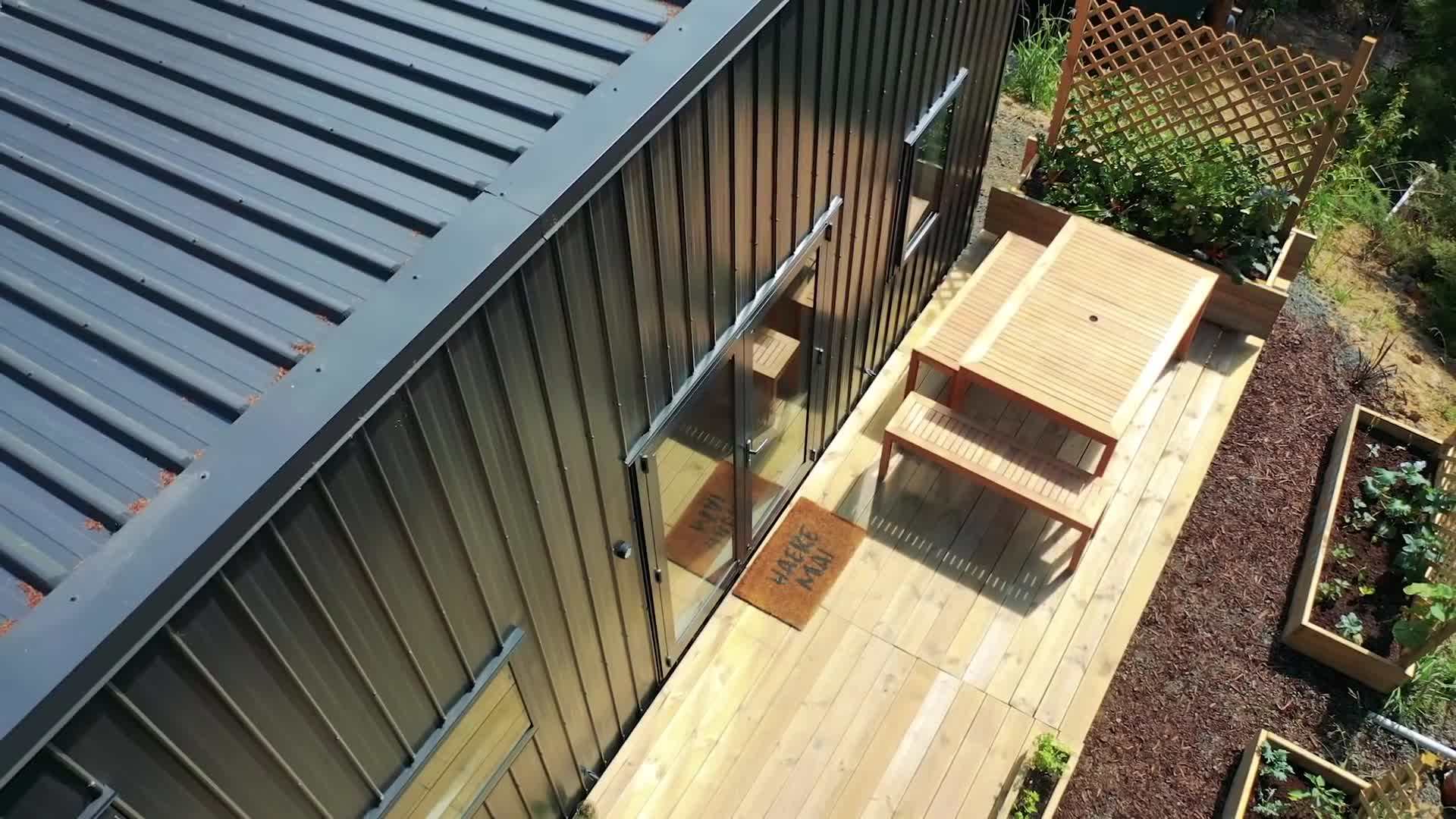 Interior view showcasing the clever space-saving design