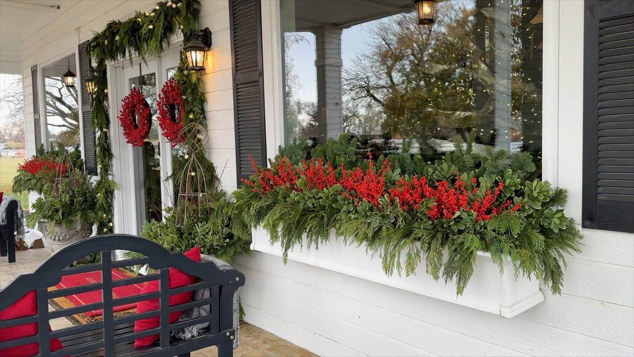Eye-Catching Windowboxes for Christmas: A Festive Guide by Garden Answer