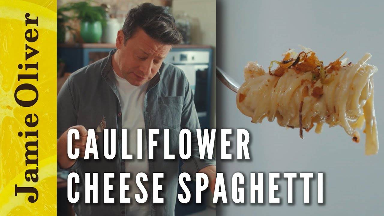Creamy Cauliflower Cheese Spaghetti Recipe | Jamie Oliver's £1 Wonders