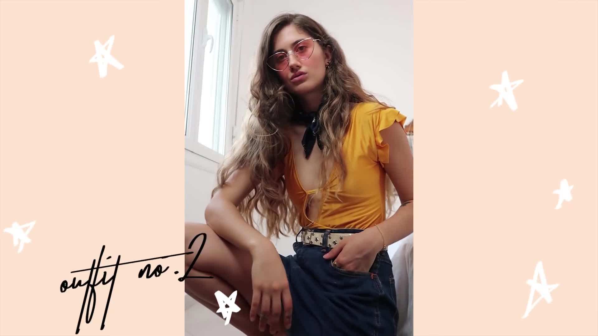 Trying on different styles and sizes