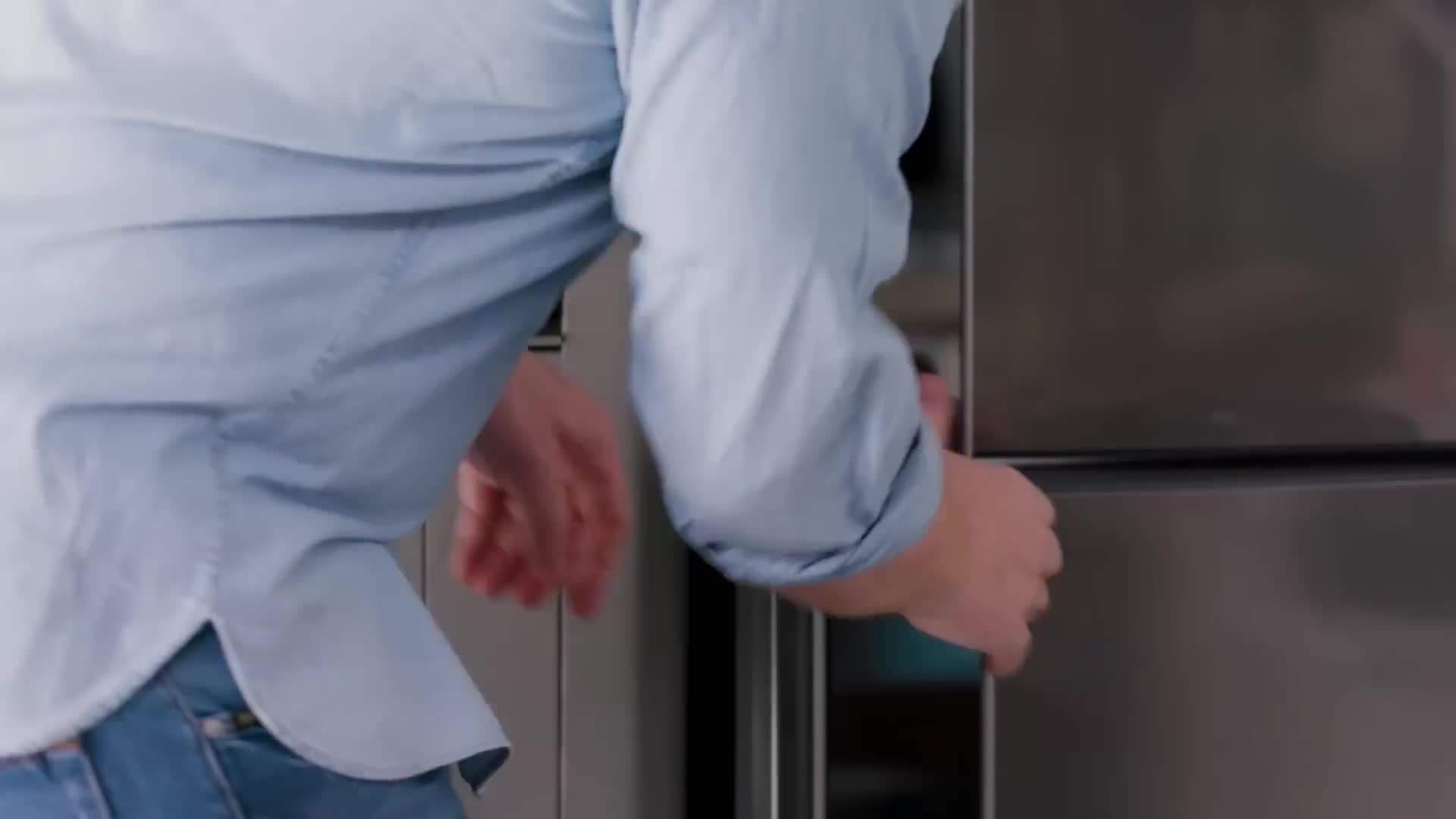 Blending the Smoothie Ingredients