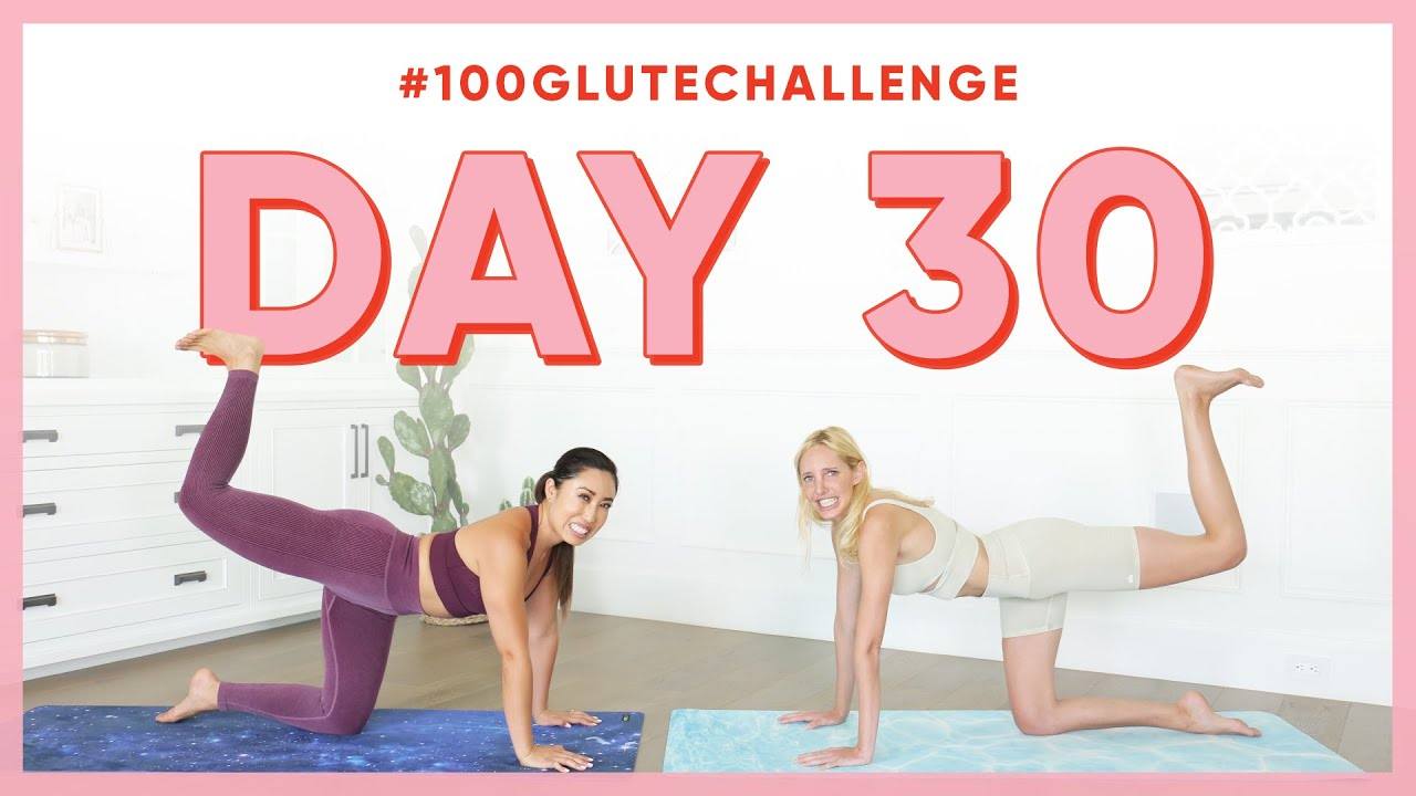 Day 30: Donkey Kicks! | 100 Glute Challenge w/ Gypset Goddess