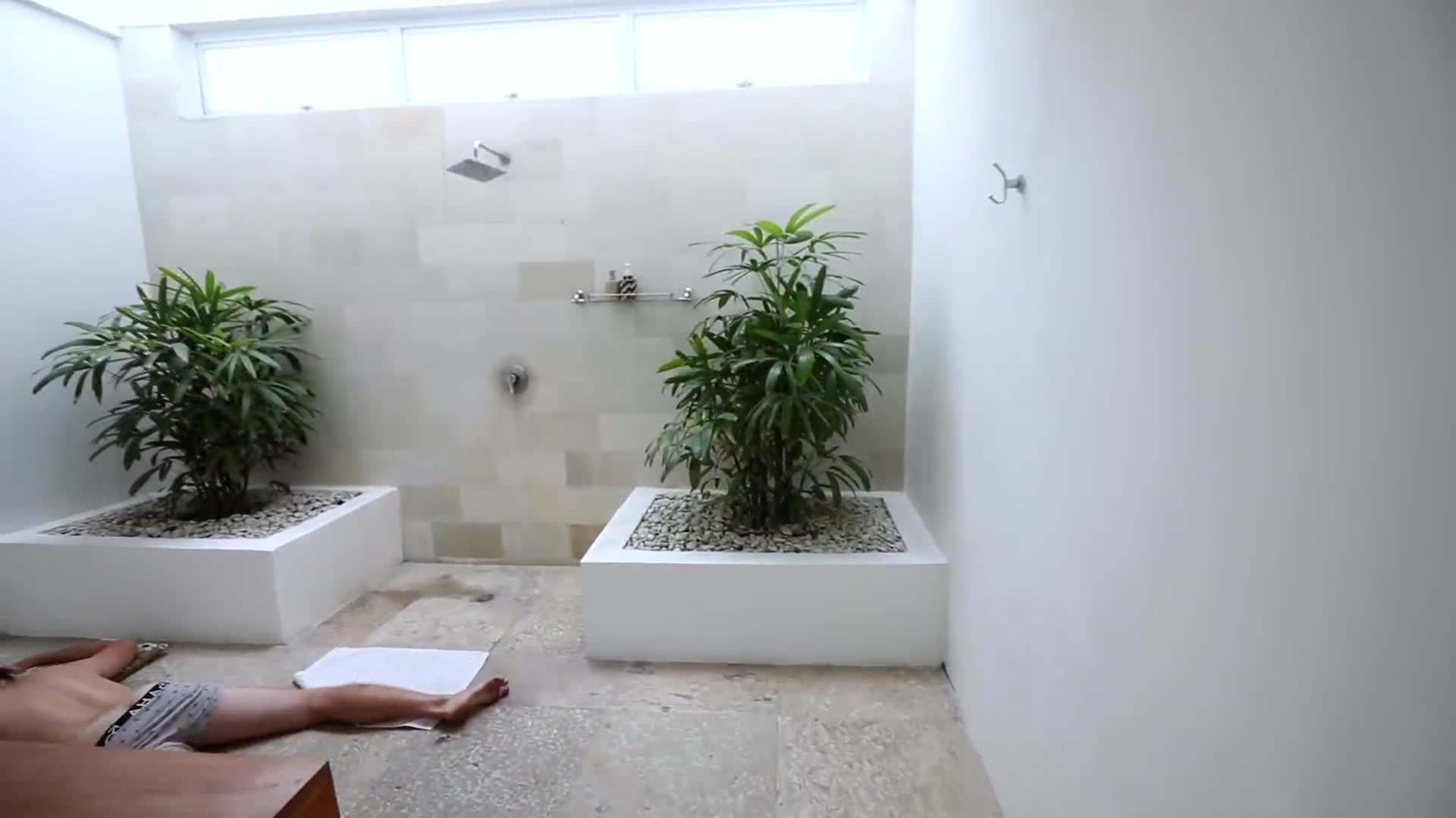 Luxury villa with a private pool and garden