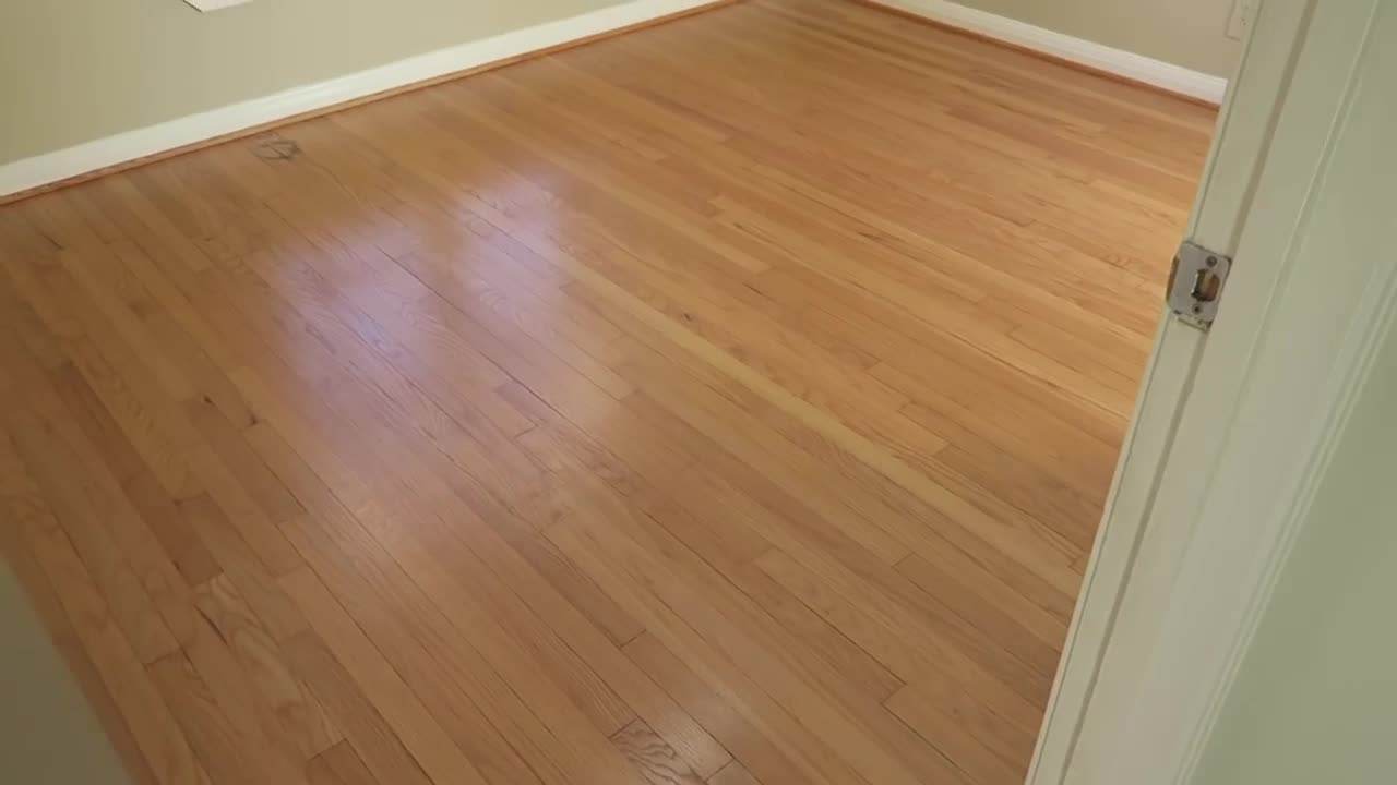 The living room waiting to be transformed into a cozy space