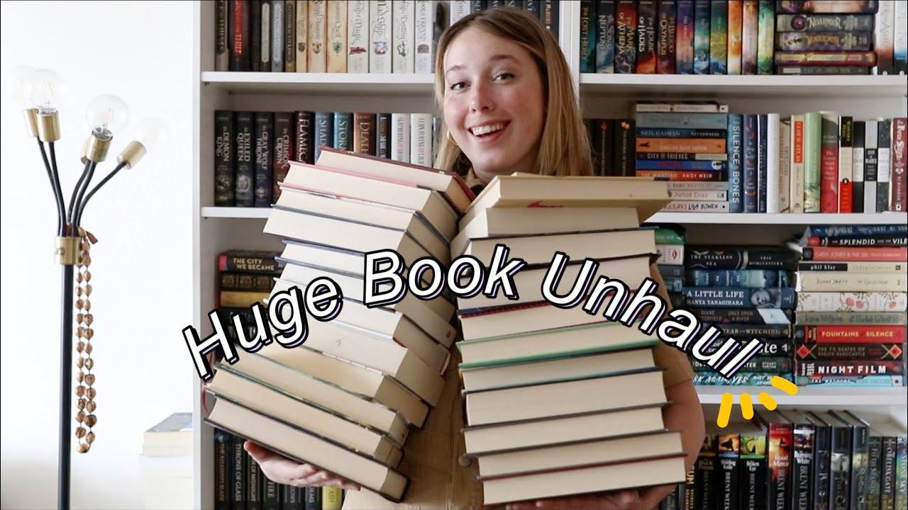 The Ultimate Book Unhaul: Clearing Out 50+ Books Before My Move