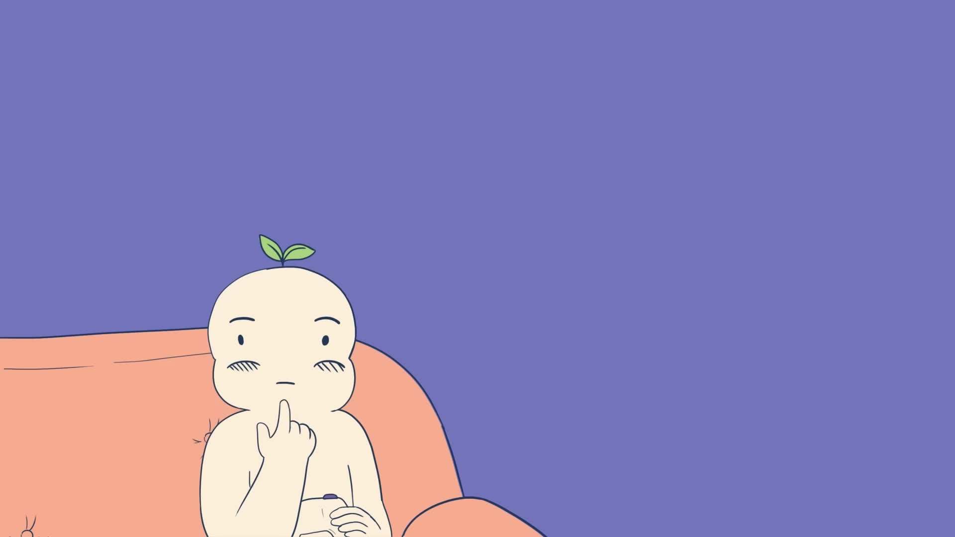 Illustration depicting the avoidant attachment style