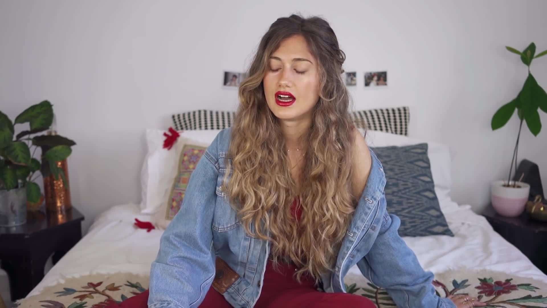 Comparison image showing the environmental impact of thrifting vs. fast fashion