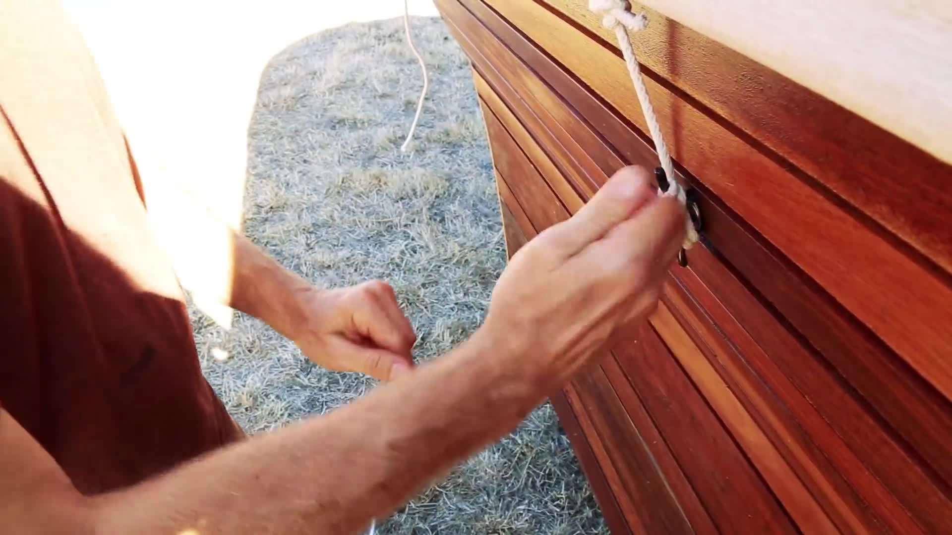 Interior view showcasing the clever storage solutions