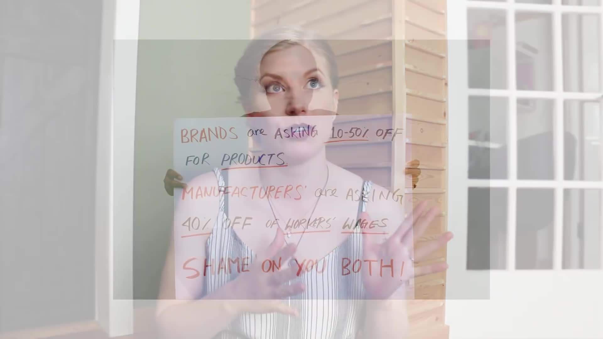 Garment workers in poor working conditions, highlighting the exploitation in the industry