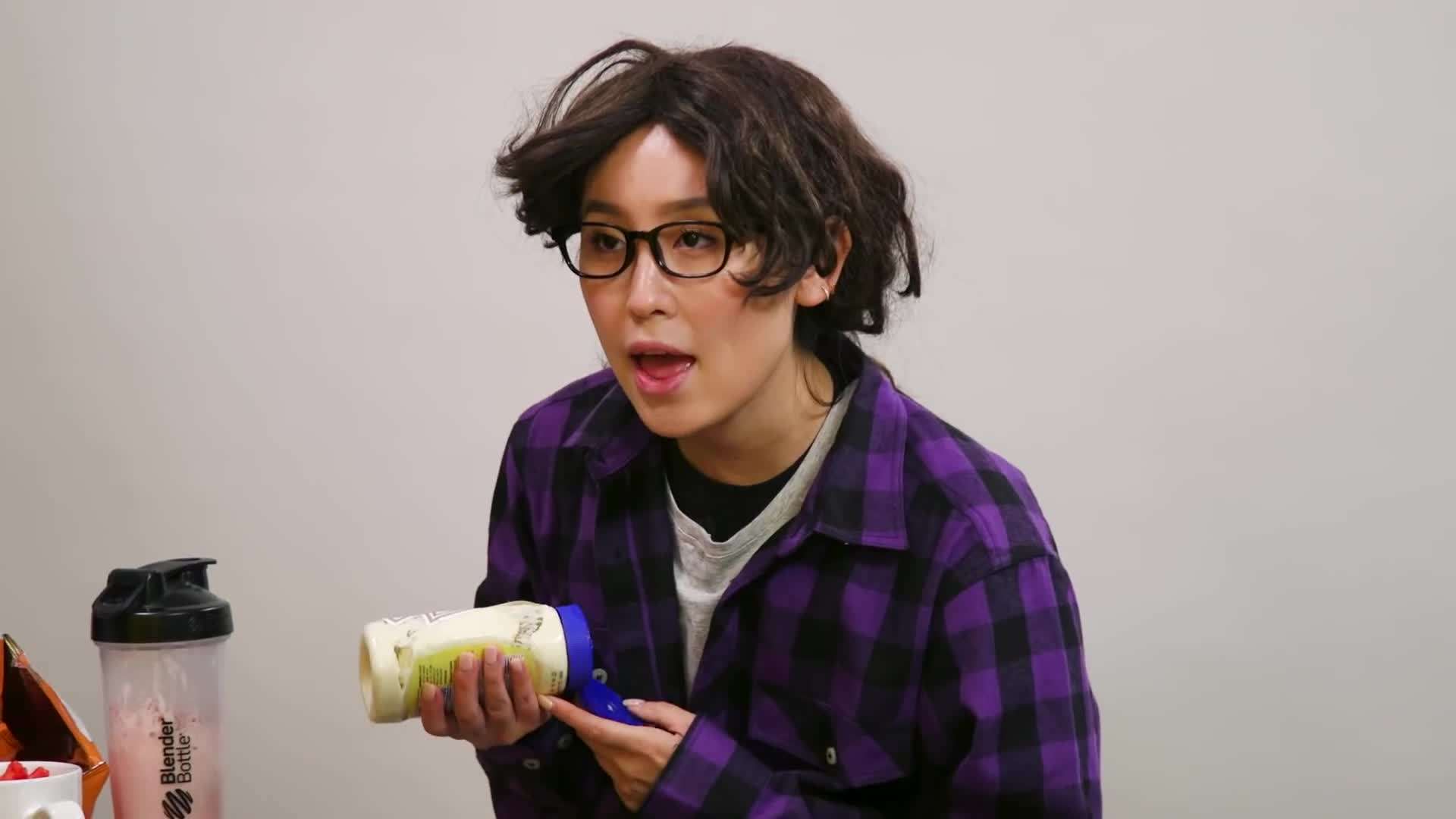 Damien symbolically letting go of the past