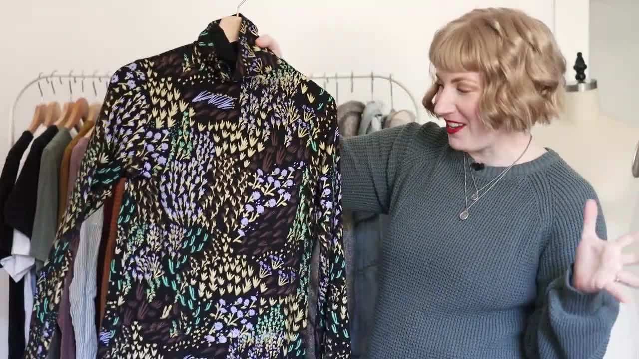 Cozy oversized sweater in mustard yellow