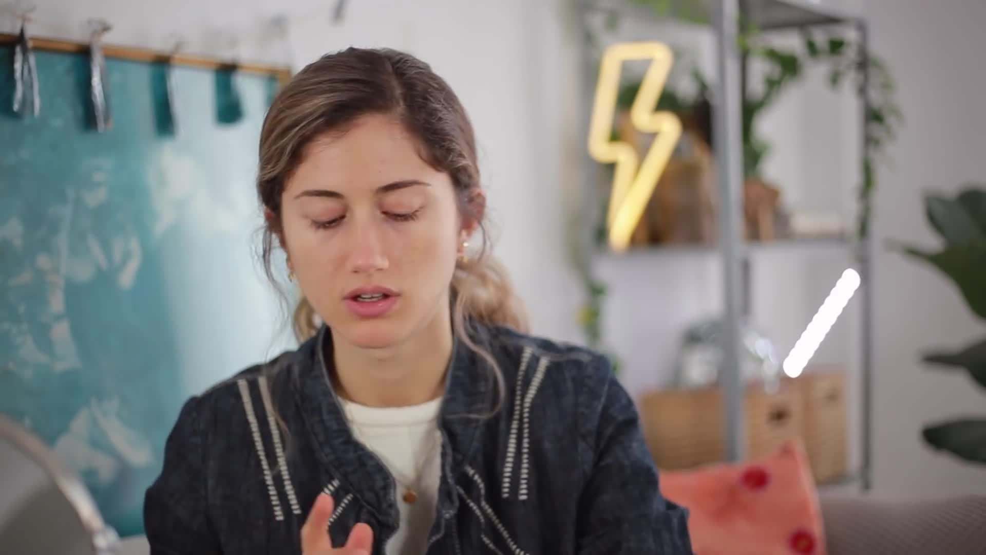 Using nourishing face oil