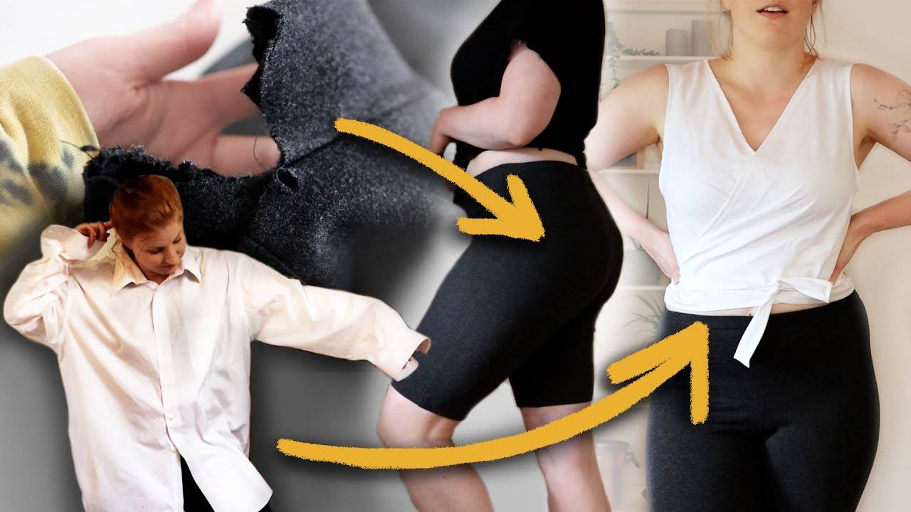 Thrift Transformation - From Garbage to Summer Pieces: Upcycling 5 Garments into Comfy, Summer Staples
