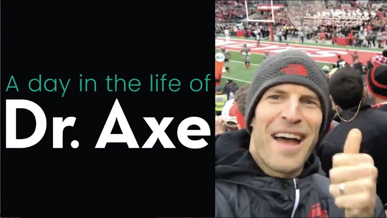 A Day in the Life of Dr. Axe: Join me for an Ohio State game and discover my dad's healthy menu