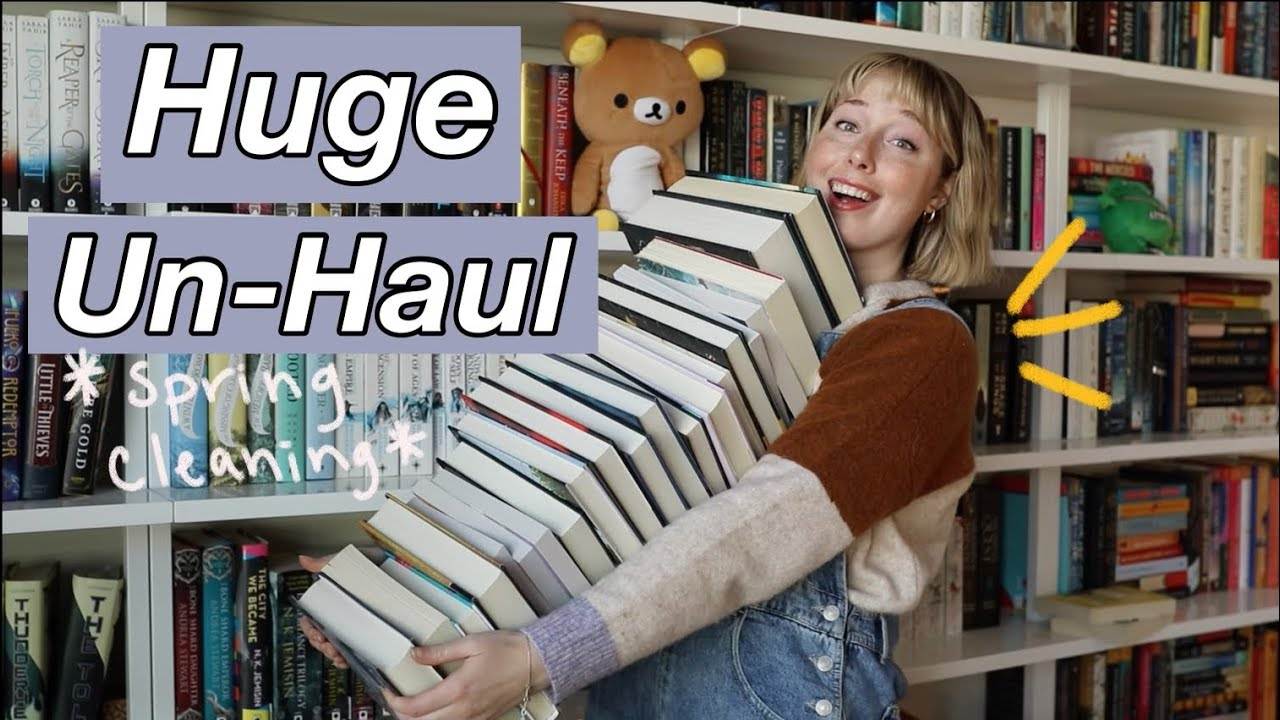 Massive Book Un-Haul! (Spring Cleaning Edition) - Book Recommendations and Tips
