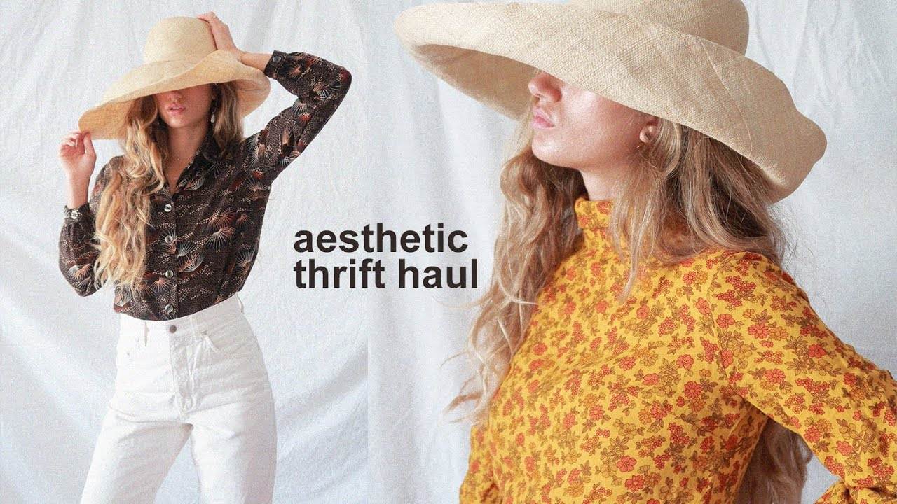 My Most Aesthetic Thrift Haul: Vintage, Pastels, Florals, and 70's Vibes - Haulternative