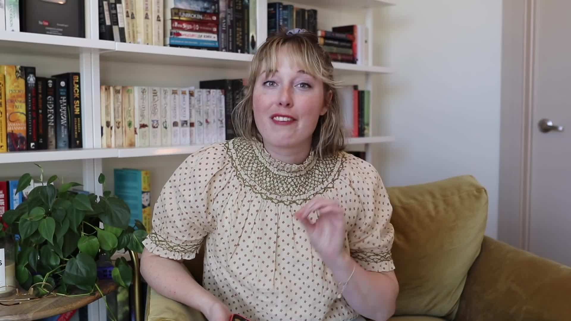 A shelf dedicated to historical fiction novels