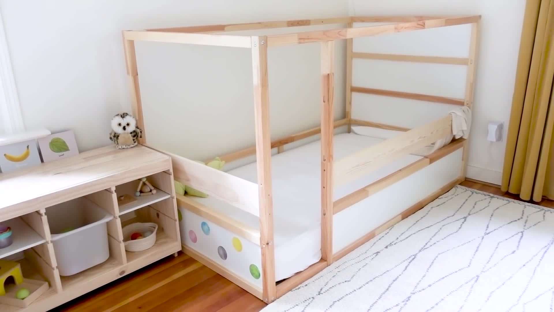 Transitioning to a floor bed