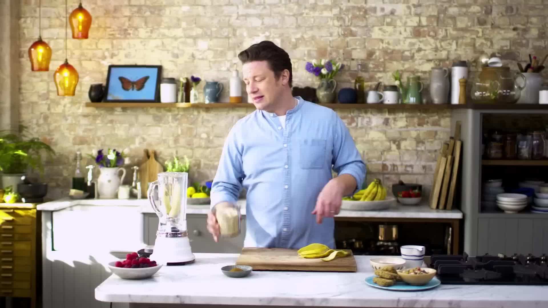 Beautifully Arranged Smoothie Bowl with Toppings