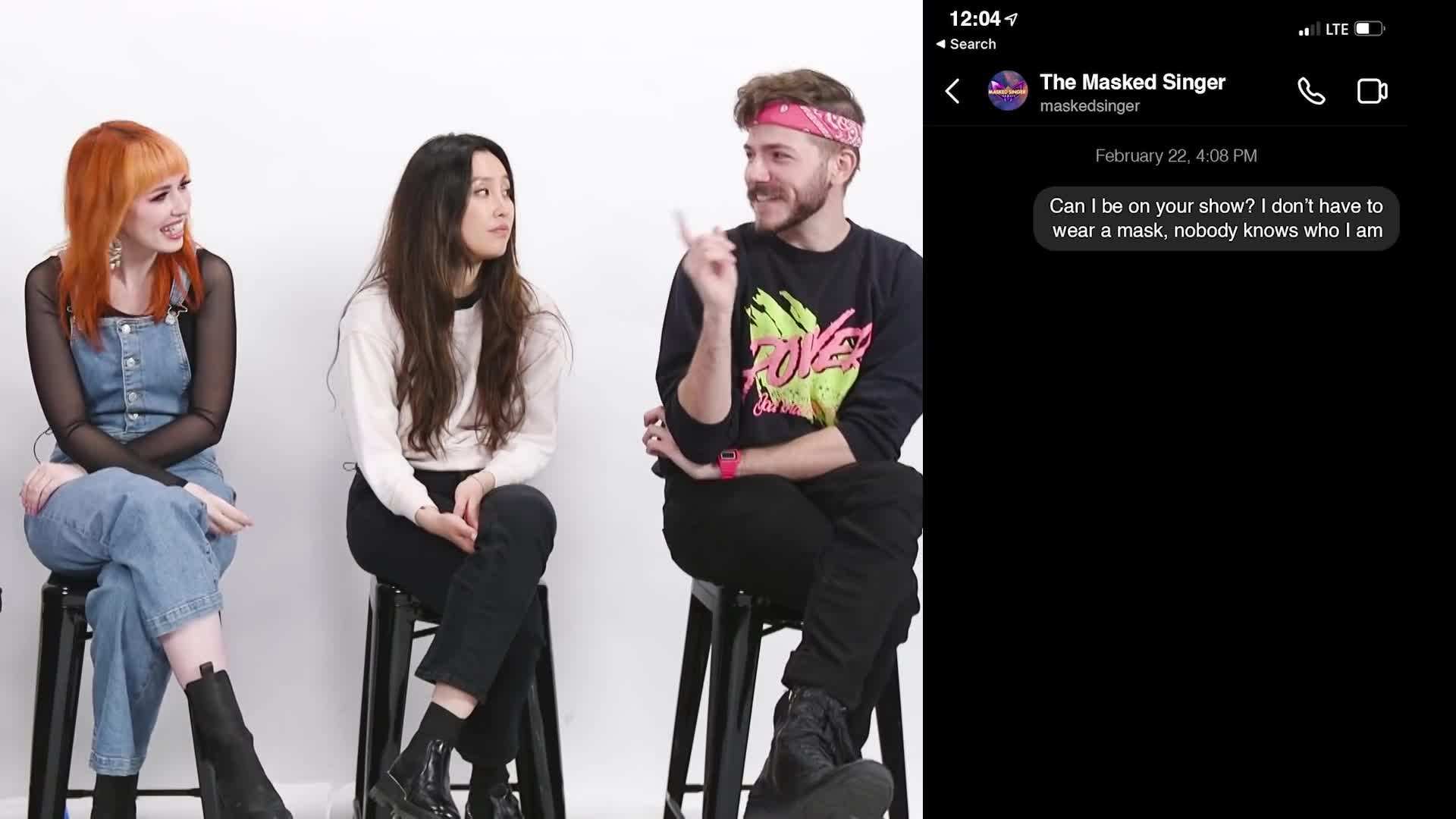 Screenshot of an explicit message in a DM