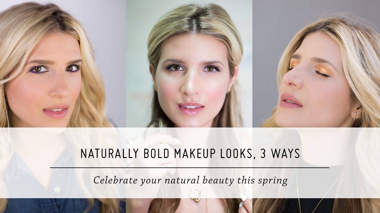 Natural & Bold Beauty, 3 Ways | Spring Style and Makeup Looks