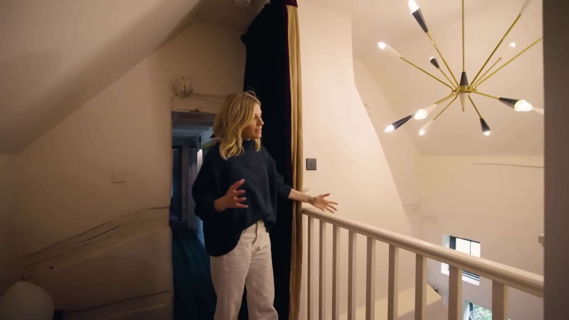 The lush garden with secluded seating areas