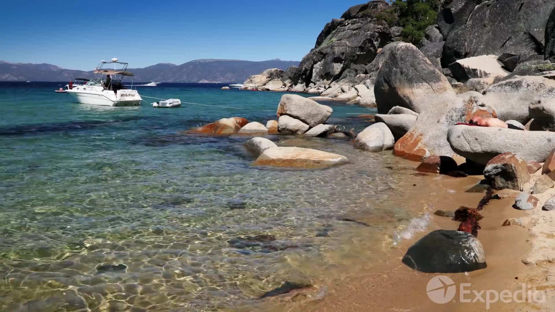 Breathtaking mountain scenery of Lake Tahoe