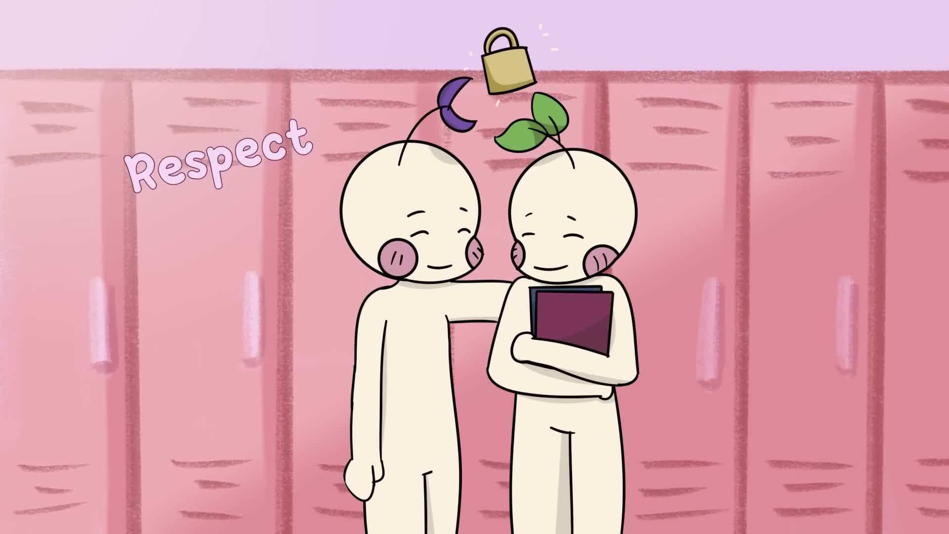 Illustration of a betrayer fake friend